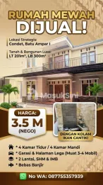 di jual rumah dalam cluster