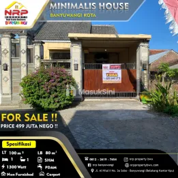 Dijual Rumah Hook 400 jtan - Di Kepiting Indah Raya - Banyuwangi Kota
