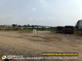 TERMURAH Disewakan Tanah di Cakung Cilincing 8500 m2 di Pinggir Tol Cakung