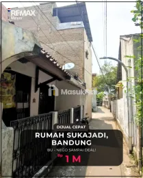 Dijual Cepat Rumah BU di Sukajadi, Bandung - Lokasi Strategis Dekat Tol Pasteur