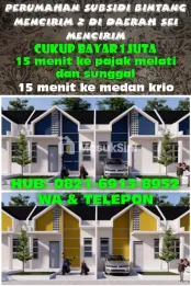 Dijual perumahan subsidi di daerah sei mencirim dp 1 juta 15 menit ke medan