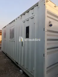 JUAL SITE OFFICE KONTAINER 20FT SURABAYA | UNTUK PROYEK & KANTOR LAPANGAN