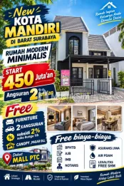 Promo Terbatas,Beli Rumah Free Furnihsed