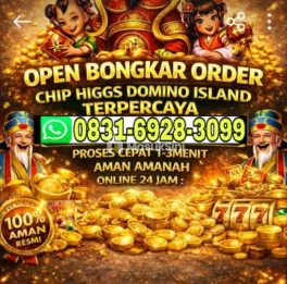 TERIMA BONGKAR CHIP HDI HIGGS DOMINO ISLAND BUKA 24JAM TERIMA BONGKARAN DAN ORDER TERPERCAYA 💯 WA : 0831-6928-3099 ONLI