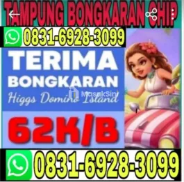 TERIMA BONGKAR CHIP HDI HIGGS DOMINO ISLAND BUKA 24JAM TERIMA BONGKARAN DAN ORDER TERPERCAYA 💯 WA : 0831-6928-3099 ONLI
