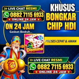 TERIMA BONGKARAN CHIP HIGGS DOMINO ISLAND AMANAH DAN TERPERCAYA 💯 0882 7115 6933