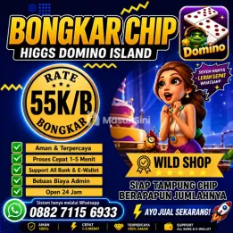 AGEN KHUSUS TERIMA BONGKARAN CHIP HIGGS DOMINO ISLAND AMAN DAN AMANAH AGEN RESMI HGI YEPRCAYA✅✅