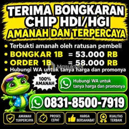 𝐁𝐄𝐒𝐓 𝐒𝐄𝐋𝐋𝐄𝐑 Agen Terima bongkar chip hdi Higgs domino island 24jam Agen Real khusus bongkar chip terpercaya 💯%aman dan a
