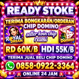 AGEN TERIMA BONGKAR CHIP HDI HIGGS DOMINO ISLAND JUAL BELI CHIP HDI WA 085809223364
