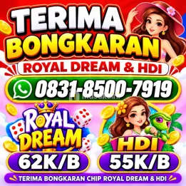 KHUSUS TERIMA BONGKAR CHIP DOMINO ISLAND HIGGS 🔥 BUKA 24JAM WA:0831-8500-7919
