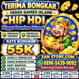 KHUSUS TERIMA BONGKAR CHIP DOMINO ISLAND HIGGS 🔥 BUKA 24JAM WA:0896-5439-9092