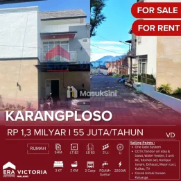 rumah fully furnished tinggal bawa koper, dekat exit tol dan kawasan bisnis