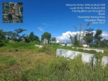 Tanah luas di kawasan Bocek, Karangploso.Dekat Exit Tol Karanglo.NLMLG00002