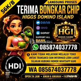 Terbaru Cara kirim chip Higgs Domino island 2026 layanan top up/ bongkar chip Hgi Wa 085874037778