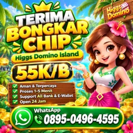 TERIMA BONGKAR CHIP HDI HIGGS DOMINO ISLAND JUAL BELI CHIP HDI WA:0895-0496-4595